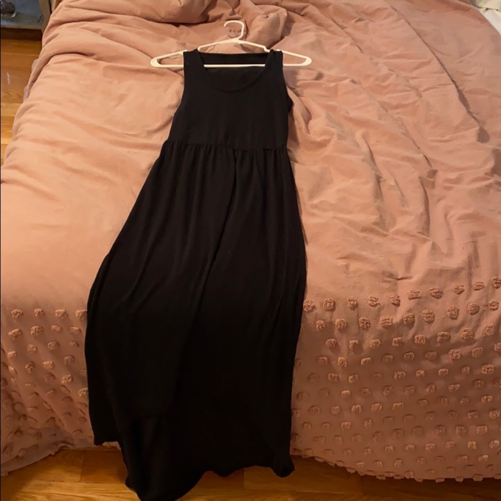 Long black mossimo maxi dress